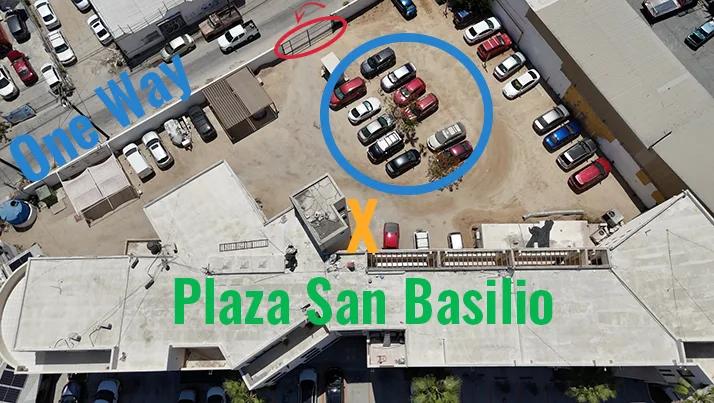 Chiropractic Cabo San Lucas BCS Plaza San Basilio Parking